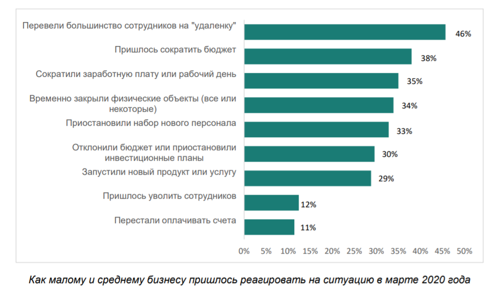 Малый и средний бизнес: переживая пандемию