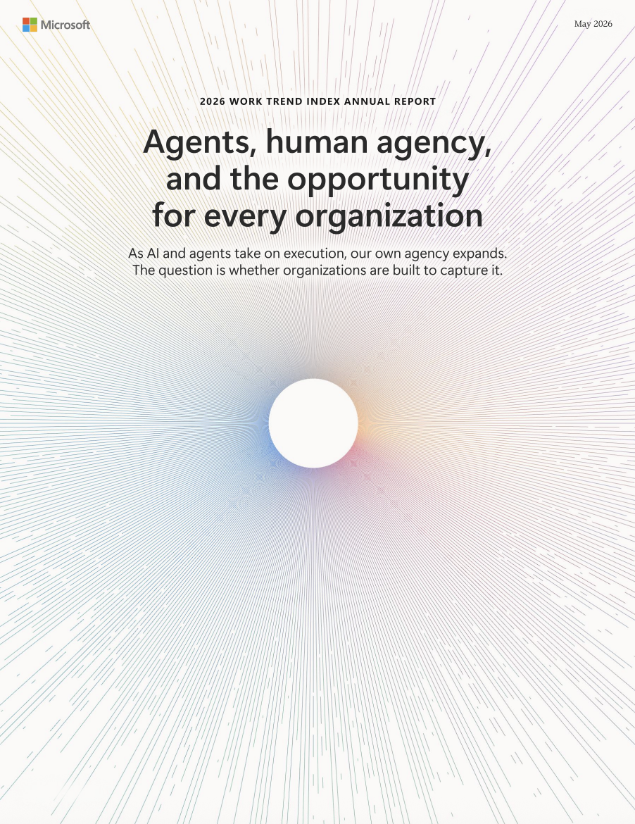 2026 Work Trend Index Annual Report