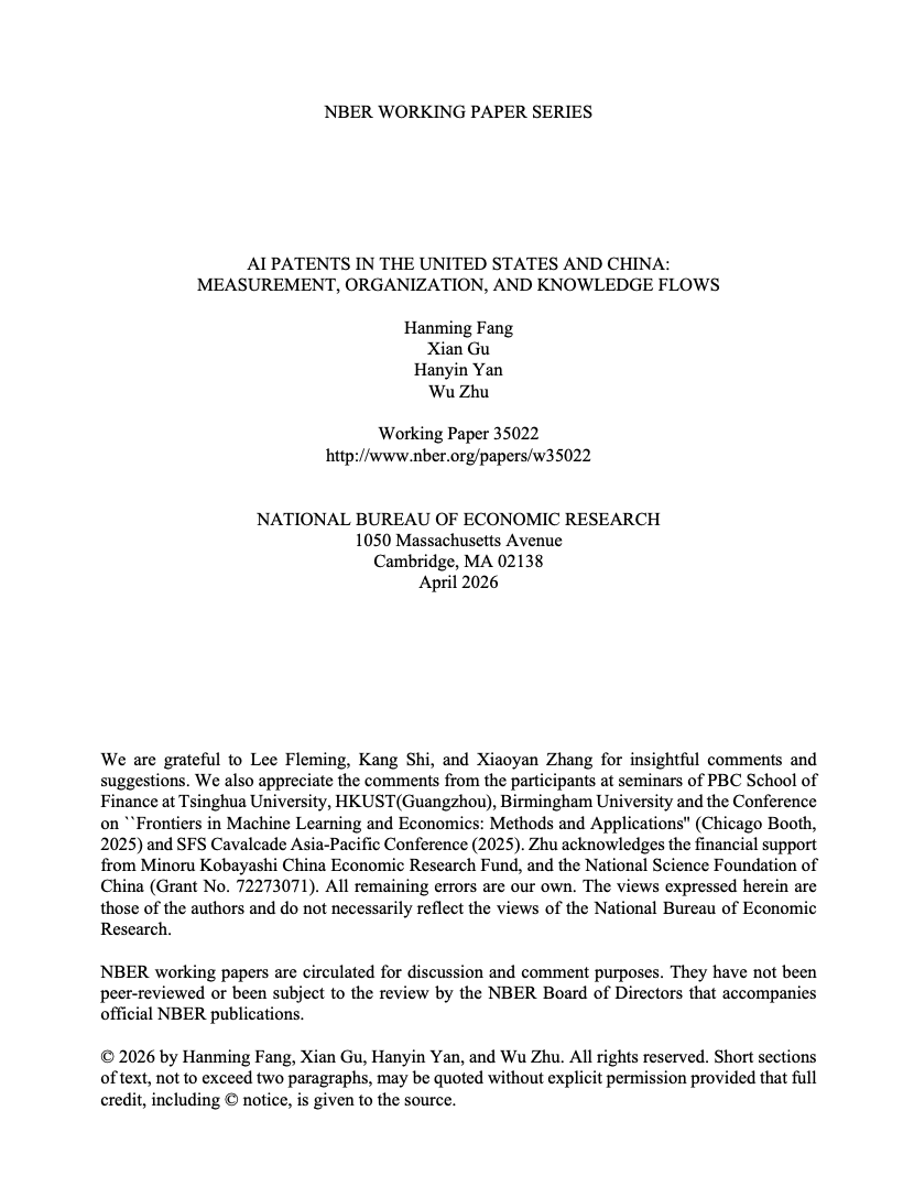 AI Patents in the United States and China