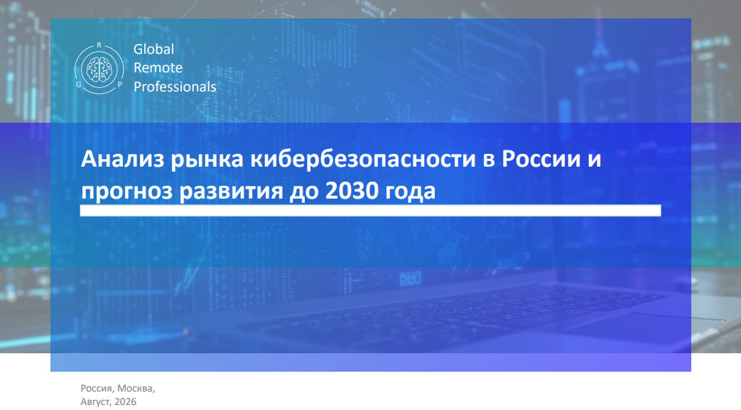 Анализ рынка кибербезопасности в России и прогноз развития до 2030 года