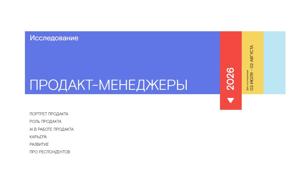  Исследование рынка продакт-менеджеров в 2026 году