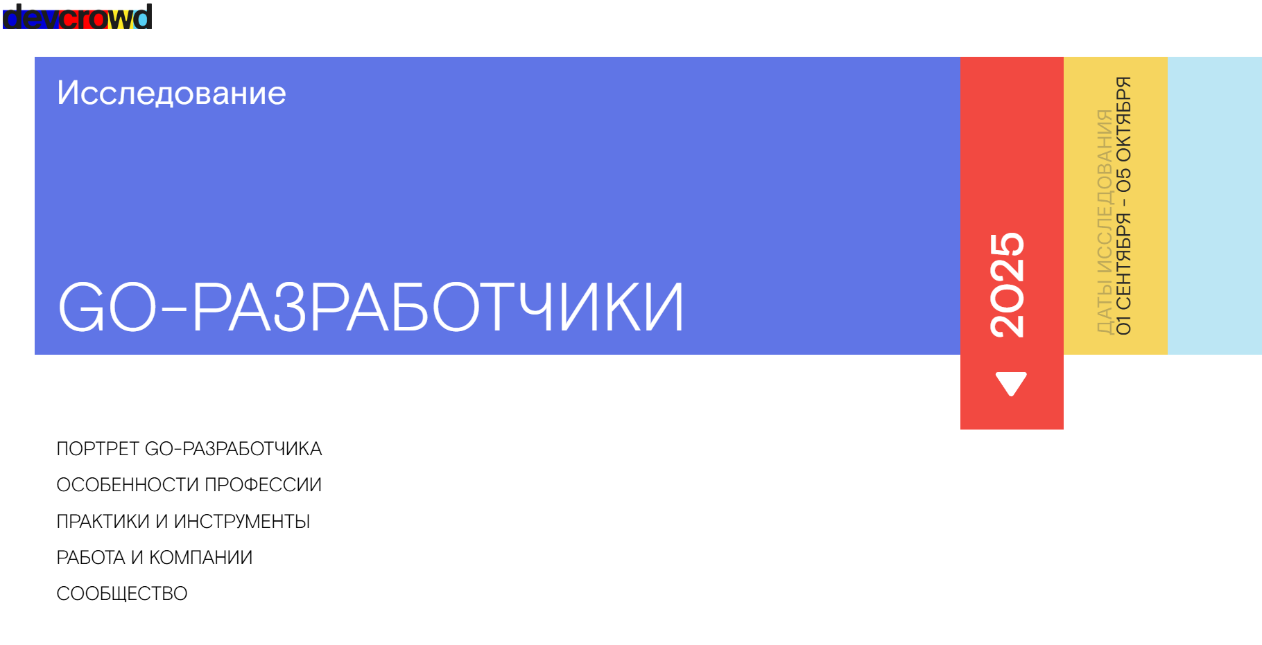 Исследование рынка Go-разработчиков в 2025 году