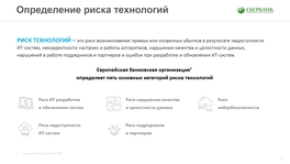 Определение риска технологий
