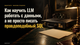 Как научить LLM работать с данными, а не просто писать правдоподобный SQL